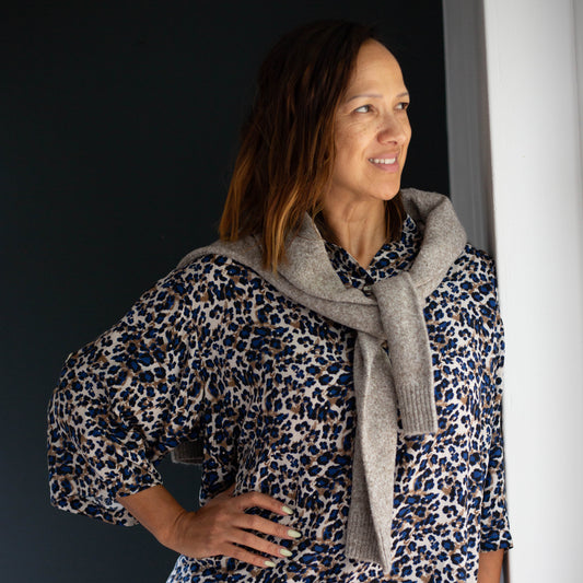 Leopard Print Top