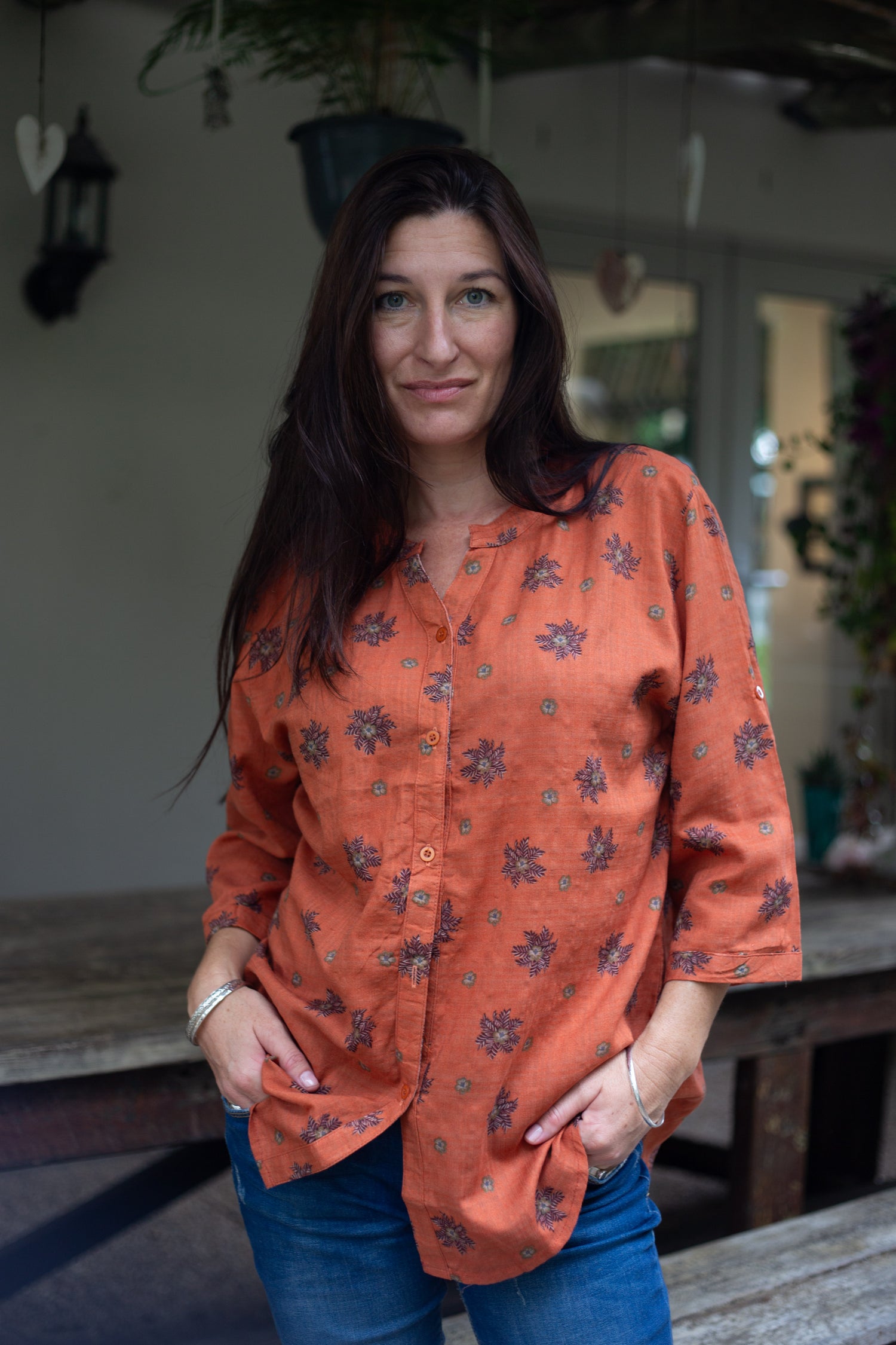 Orange Shirt