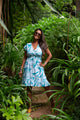 Blue Flowy Dress
